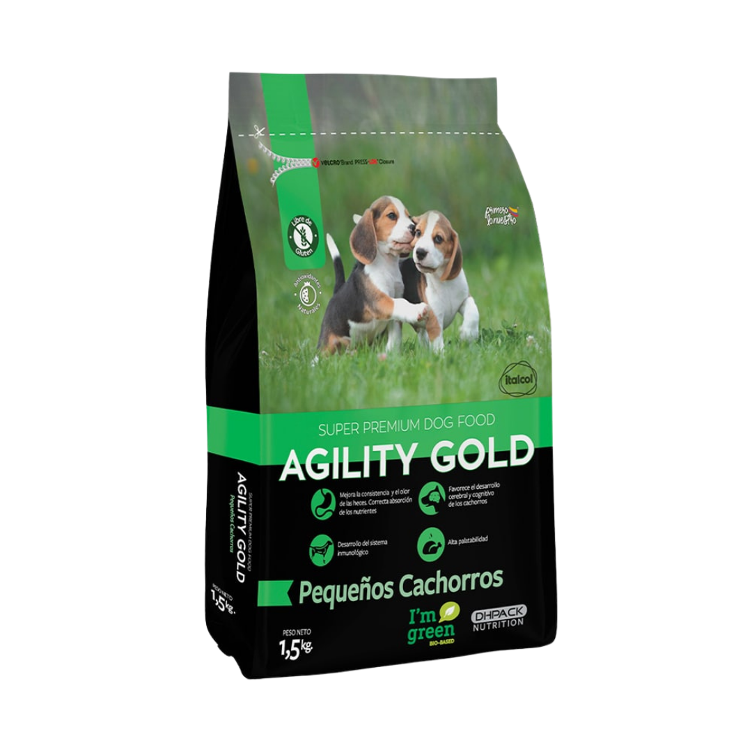 Agility Pequeño Cachorro 1.5kg