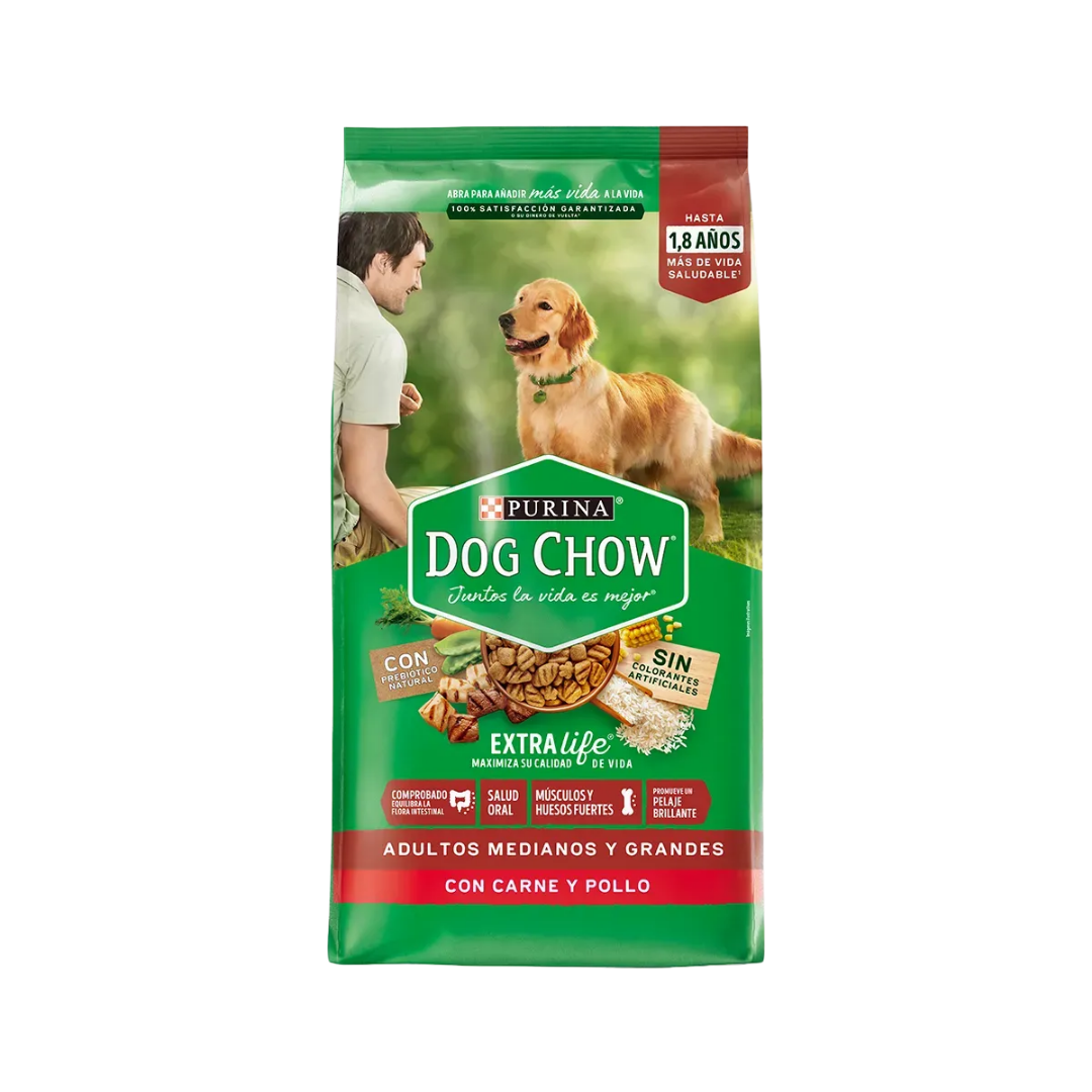 Dog Chow Adulto Razas Medianas y Grandes 2kg